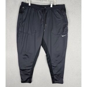 Nike Phenom Elite Running Gym‎ Track Pants Mens 2XL Stretch Ankle Zip CU5504-010